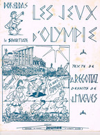 LIVRE - LES JEUX D'OLYMPIE EN BANDE DESSINNEES - 1968 - - Libri