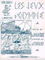 LIVRE - LES JEUX D'OLYMPIE EN BANDE DESSINNEES - 1968 - - Libros