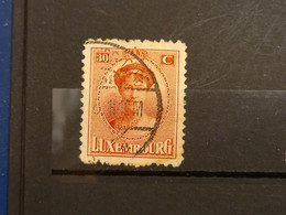 FRANCOBOLLI STAMPS LUSSEMBURGO LUXEMBOURG 1921 USED SERIE GRAN DUCHESSA CHARLOTTE OBLITERE' - 1921-27 Charlotte De Face