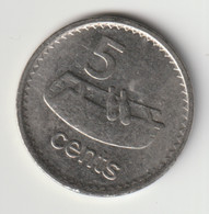 FIJI 2009: 5 Cents, KM 119 - Fidschi