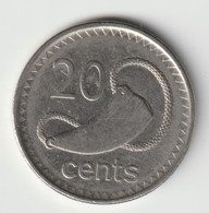 FIJI 2009: 20 Cents, KM 121 - Figi