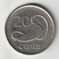 FIJI 2009: 20 Cents, KM 121 - Fidji