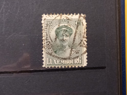 FRANCOBOLLI STAMPS LUSSEMBURGO LUXEMBOURG 1921 USED SERIE GRAN DUCHESSA CHARLOTTE OBLITERE' - 1921-27 Charlotte De Frente