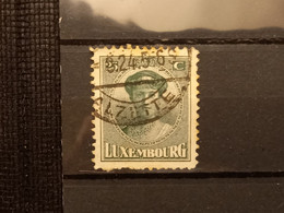 FRANCOBOLLI STAMPS LUSSEMBURGO LUXEMBOURG 1921 USED SERIE GRAN DUCHESSA CHARLOTTE OBLITERE' - 1921-27 Charlotte Front Side