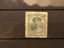 FRANCOBOLLI STAMPS LUSSEMBURGO LUXEMBOURG 1921 USED SERIE GRAN DUCHESSA CHARLOTTE OBLITERE' - 1921-27 Charlotte Front Side