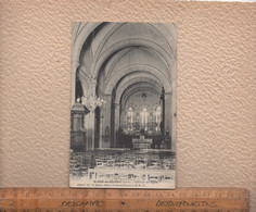 SAINT ST JEAN DE BOURNAY Isère 38 : L'intérieur De L'église  (1905 ) - Saint-Jean-de-Bournay