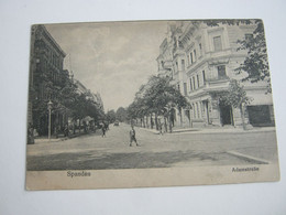 BERLIN  Spandau , Strasse  ,  Schöne  Karte Um 1919 - Spandau