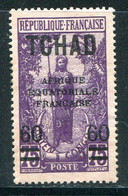TCHAD- Y&T N°32- Neuf Sans Gomme - Unused Stamps