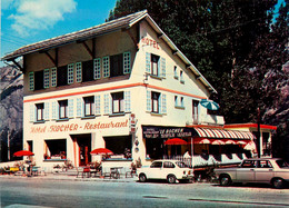 Bourg D'oisans * Hôtel Restaurant LE ROCHER * Voiture Automobile Ancienne - Bourg-d'Oisans