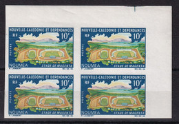 Nouvelle Calédonie N°337 - Non Dentelé Bloc De 4 - Neuf ** Sans Charnière - TB - Unused Stamps