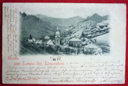GRUSS AUS LAUSA BEI LOSENSTEIN 1898 - Steyr