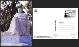 TARJETA CORREOS - LITERATUTA - AÑO 2022 - CATALOGO EDIFIL Nº 162 TC - NUEVOS - 1931-....