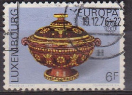 EUROPA - LUXEMBOURG - Soupière Avec Couvercle - N°  878 - 1976 - Oblitérés