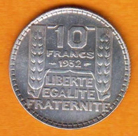 France - 10F Turin - ARGENT - 1932 - 10 Francs