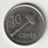 FIJI 2010: 10 Cents, KM 120 - Fidji