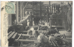 63    THIERS  USINE  D' ENTRAIGUES  ATELIERS DE LA MANUFACTURE DE  COUTELLERIE  FINE SAUZEDE  PERE ET FILS - Thiers