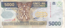 BILLETE DE COSTA RICA DE 5000 COLONES AÑO 2005 SERIE C CALIDAD MBC (VF) (BANKNOTE) - Costa Rica