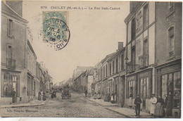 49 CHOLET  La Rue Sadi-Carnot - Cholet