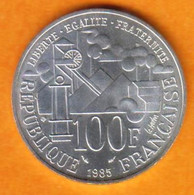 France - 100F - ARGENT - 1985 - Emile ZOLA - 100 Francs