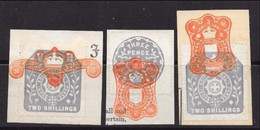 ● Gran Bretagna  FISCALI  Usati Su Frammento Con Rosso In Rilievo  Cat. ? € ️ Lotto 425 - Revenue Stamps