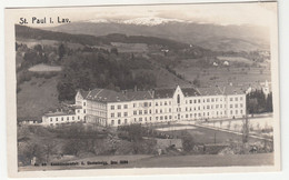 C1072) ST. PAUL Im Lavanttal - Tolle FOTO AK - K. Glantschnigg 1924 - Wolfsberg