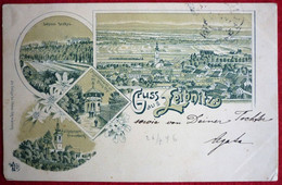 GRUSS AUS LEIBNITZ , USED 1896 - Leibnitz