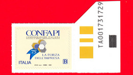 Nuovo - MNH - ITALIA - 2022 - 75 Anni Di CONFAPI – Industria – Impresa - Logo - B - Alfanumerico - 2021-...: Nieuw/plakker