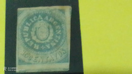 ARJANTİN - 1862 - 15 CENTAVOS - DAMGALI - Used Stamps