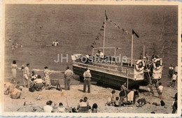 Prets Au Depart - Wie Vaart Er Mee - Boat - Old Postcard - Belgium - Used - Blankenberge