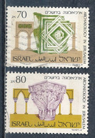 °°° ISRAEL - Y&T N°1071/72 - 1989 °°° - Gebruikt (zonder Tabs)