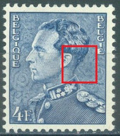 BELGIUM - 1951 - MNH/*** LUXE - TACHE BLANCHE DANS LA NUQUE - COB 847 Luppi V2 - Lot 25526 - Sonstige & Ohne Zuordnung