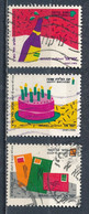 °°° ISRAEL - Y&T N°1128/30 - 1991 °°° - Used Stamps (without Tabs)