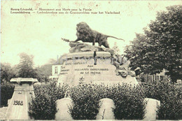 Bourg Leopold - Leopoldsburg - Monument Aux Morts Pour La Patrie - Old Postcard - Belgium - Unused - Leopoldsburg (Camp De Beverloo)