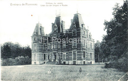 Environs De Florennes - Chateau De Comte - Leon Van Der Stegen A Rosee - Old Postcard - 1919 - Belgium - Used - Florennes