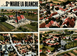 Ste Marie La Blanche * Souvenir Du Village * Cp 4 Vues - Autres & Non Classés