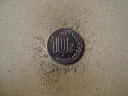 MONNAIE MEXIQUE 10 CENTAVOS 2000 - Mexique