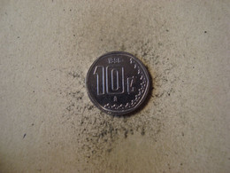 MONNAIE MEXIQUE 10 CENTAVOS 1996 - Mexique