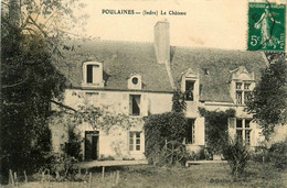 Poulaines * Vue Sur Le Château Du Village - Otros & Sin Clasificación