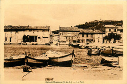 St Chamas * Vue Sur Le Port * Bateaux Quais - Autres & Non Classés