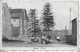 SAMREE . LAROCHE ..-- L' Ecole . ATTELAGE Agricole ! - La-Roche-en-Ardenne