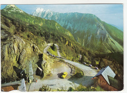 C1110) LOIBL - Loiblpaßhöhe - Grenze Österreich - Jugoslawien Mit Baba U. Koschuta - Altes Gelbes Auto - Ferlach