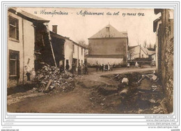 WARMIFONTAINE ..-- Affaissement , 29 Mars 1912 . Vers MEZIERES ( Melle Moïsa LECUYER ) . - Neufchâteau