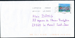 France-IDTimbres - Rouen - YT IDT 67 Sur Lettre Du 26-01-2021 - Covers & Documents