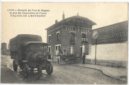 69    LYON  ENTREPOT  DES  VINS  DU  MAGASIN  DE  GROS  DES  COOPERATIVES  DE  FRANCE  FACADE DE  L' ENTREPOT - Sonstige & Ohne Zuordnung