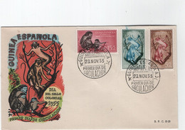 Guinee Espagnole / Spanish Guinea FDC 1955 - Guinea Española