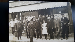 Carte Photo D Un Café Restaurant Taverne 68 , Bourgogne , Environs De Paris Dans La Correspondance - Restaurants