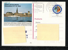 Bund 1983:   PSo  9       (B010) - Postkarten - Gebraucht