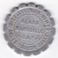 Région Provençale, Chambre De Commerce 10 Centimes 1921, En Aluminium - Monedas / De Necesidad