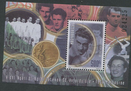 Hungary:Unused Bloc 50 Years From Melbourne Olympic Games 2006, MNH - Estate 1956: Melbourne