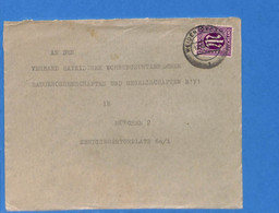 Allemagne Bizone 1945 Lettre De Weiden (G11521) - Andere & Zonder Classificatie